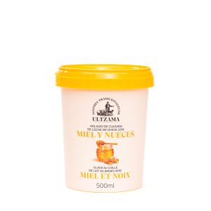 Helado Ultzama cuajada miel y nueces 500 ml