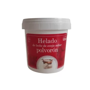 Helado de leche de oveja sabor polvorón | Postres Ultzama